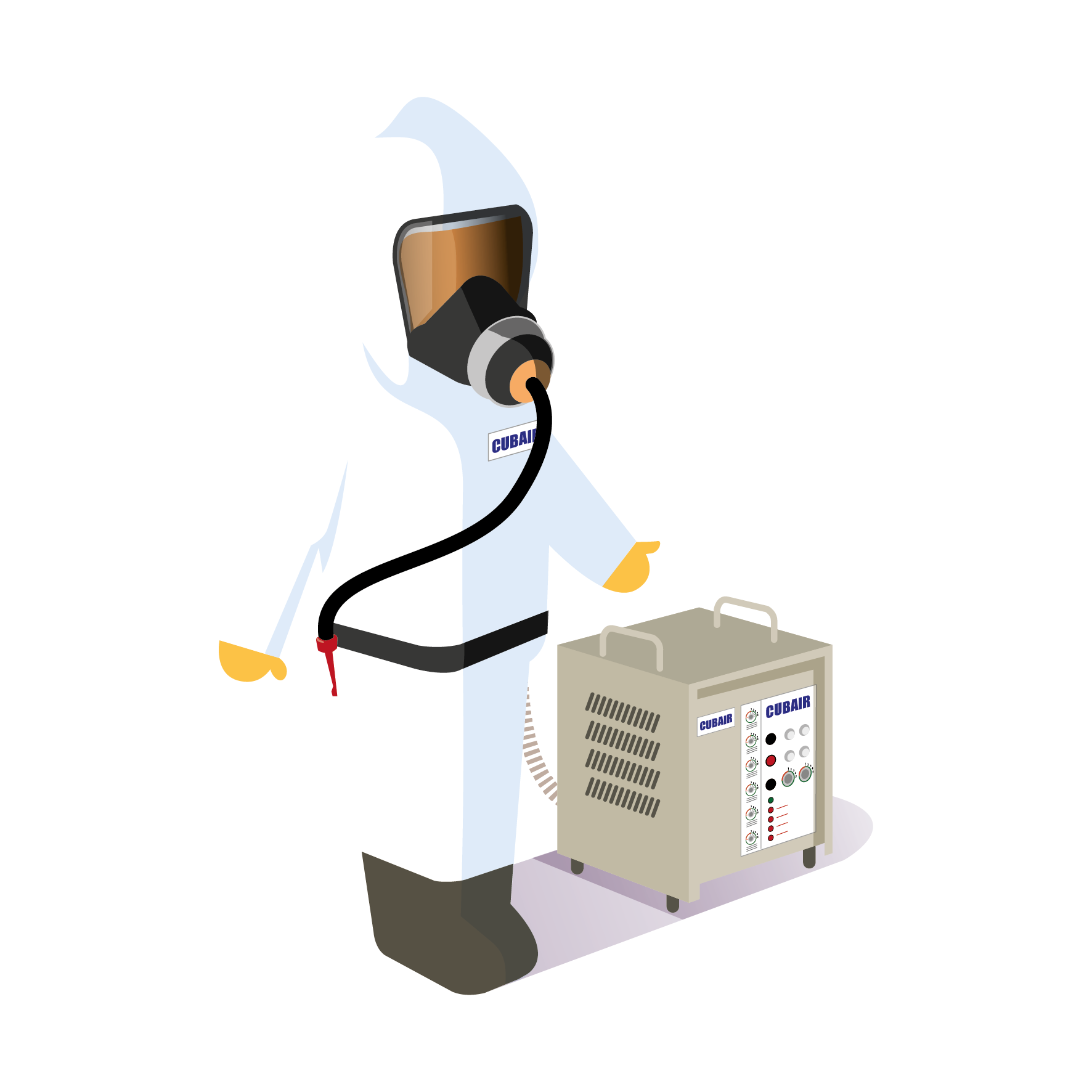 Analyse qualité adduction air amiante