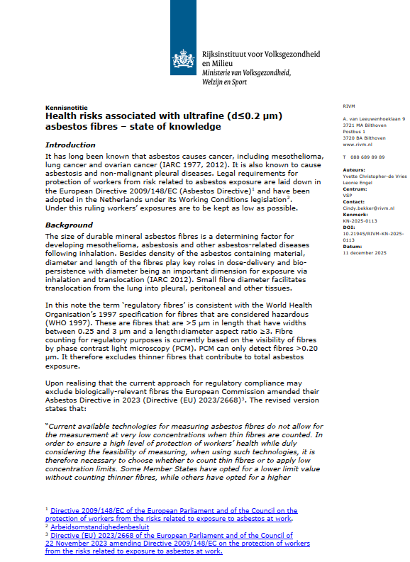 2026 01 Amiante Pays bas
