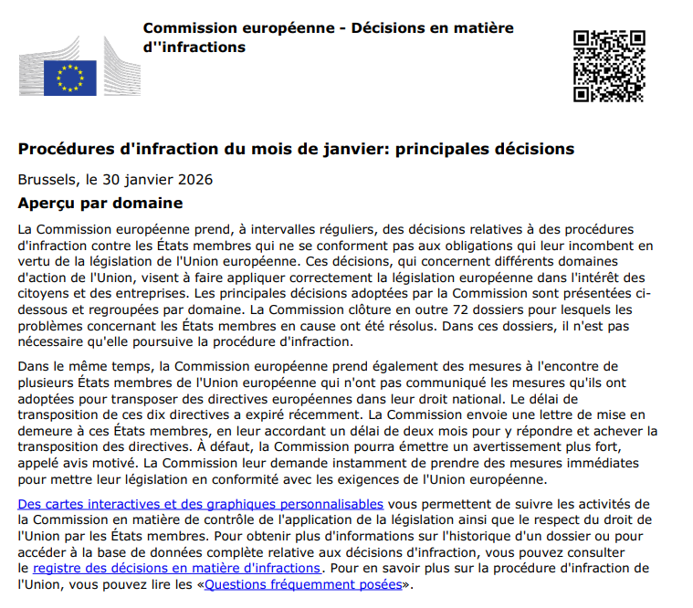 2026 01 30 Sanctions amiante EU