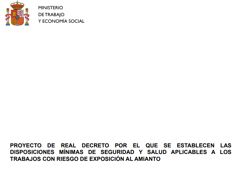 D&eacute;cret royal amiante